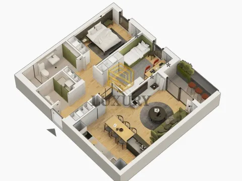 Sale, two bedroom apartment, 72m², City Kvart, Podgorica - image 10