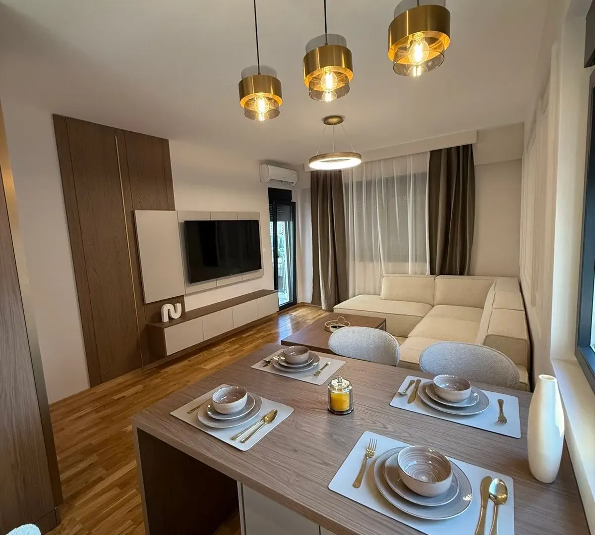 Rent, two bedroom apartment, 64m², Vezirov Most, Podgorica