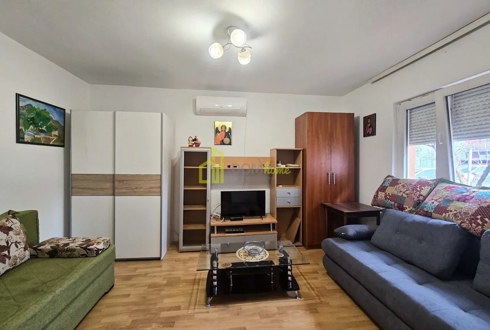 Rent, studio apartment, 37m², Tološi, Podgorica