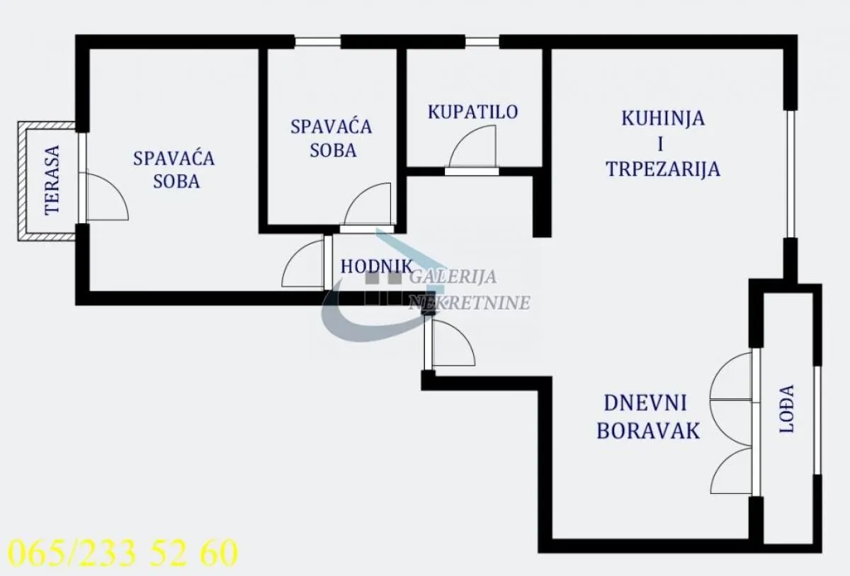 Sale, three bedroom apartment, 68m², Hala Pionir, Palilula Sve Podlokacije