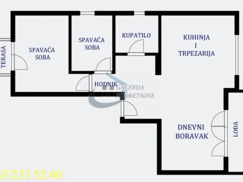 Prodaja, trosoban stan, 68m², Hala Pionir, Palilula Sve Podlokacije - image 2