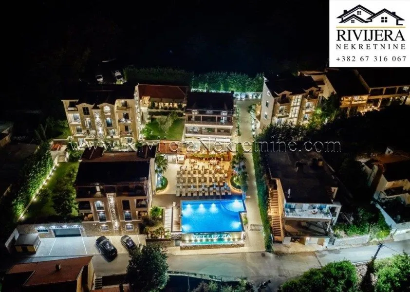 Sale, one bedroom apartment, 46m², Morinj, Kotor