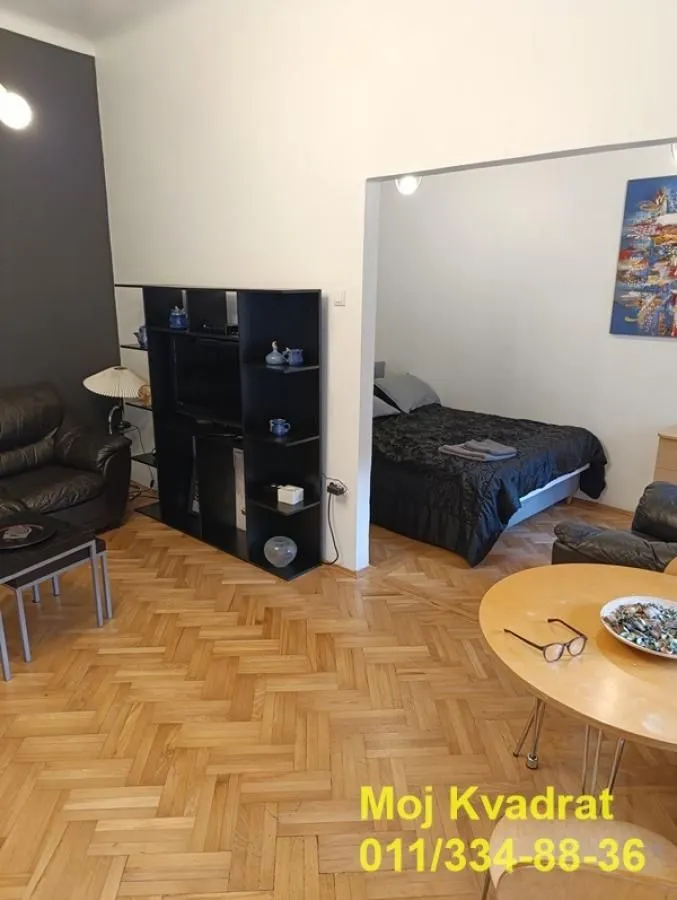 Rent, one bedroom apartment, 35m², Stari Grad, Beograd