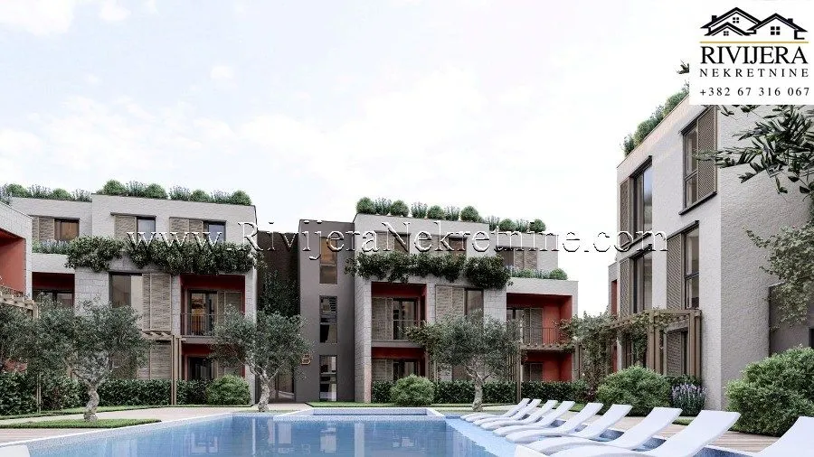 Sale, one bedroom apartment, 51m², Radanovići, Kotor