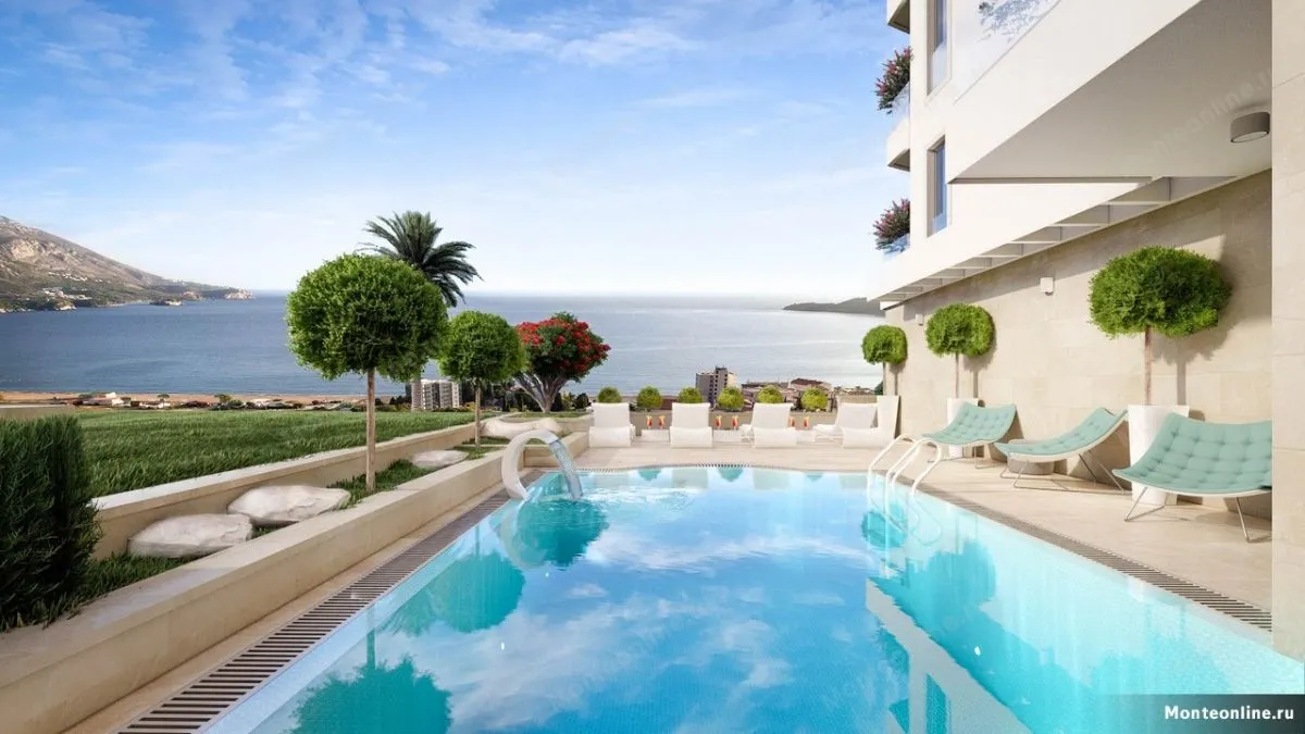 Sale, one bedroom apartment, 40m², Bečići, Budva