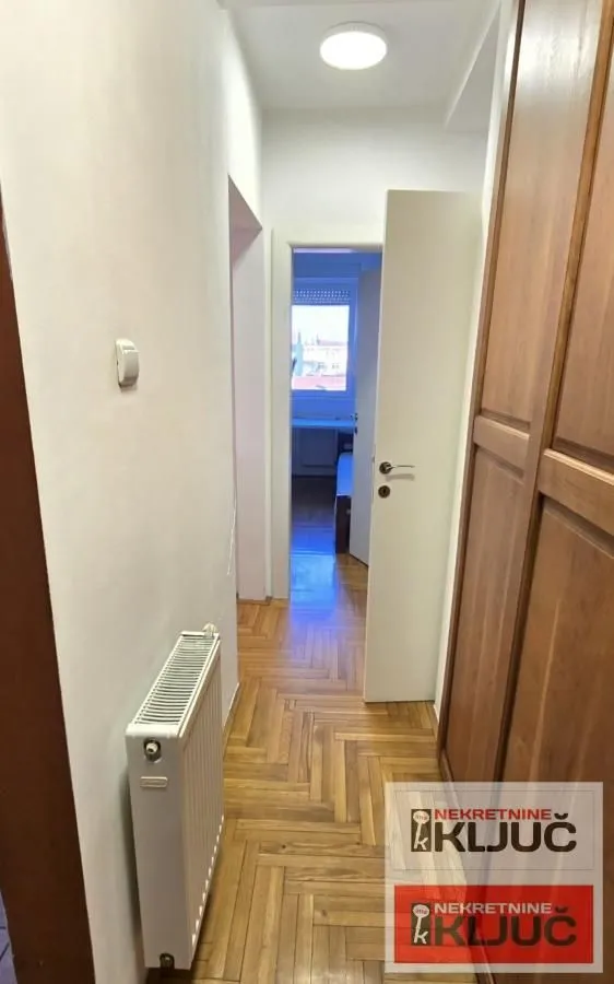 Izdavanje, dvosoban stan, 60m², Centar, Novi Sad