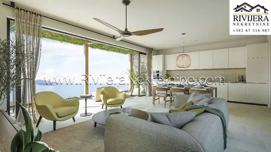 Sale, three bedroom apartment, 133m², Luštica Bay, Tivat
