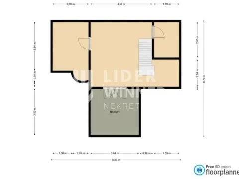 Sale, apartment, 140m², Bulbulder, Zvezdara Sve Podlokacije - image 3
