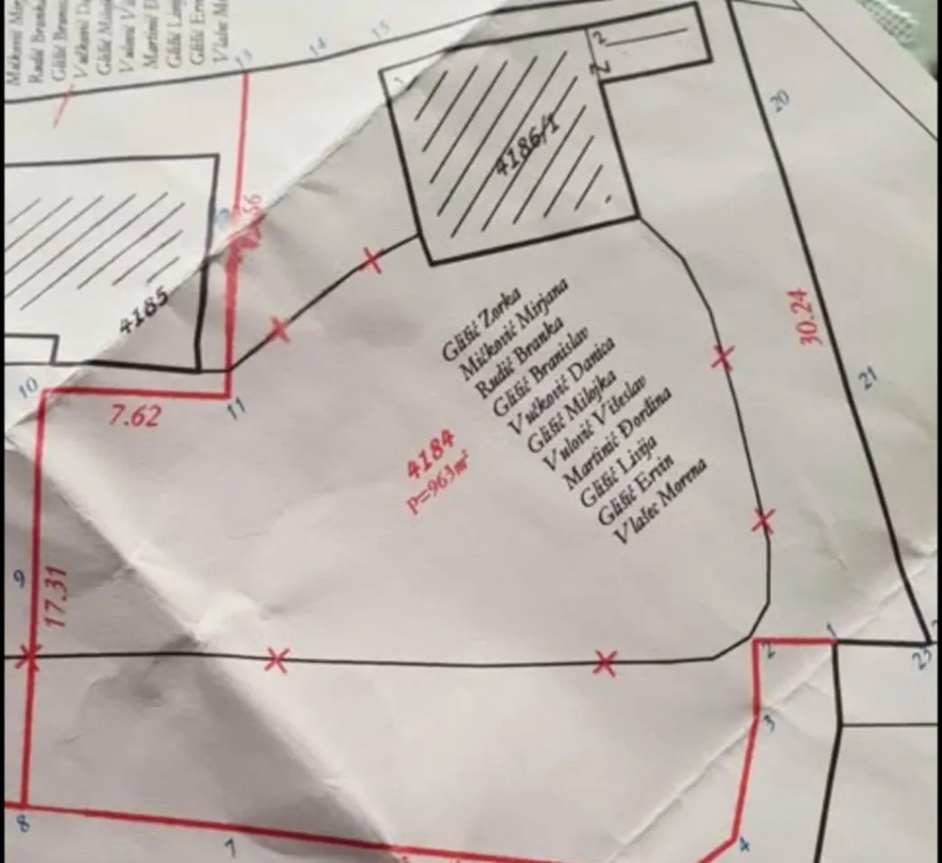 Sale, land lot, 1000m², Bjeliši, Bar