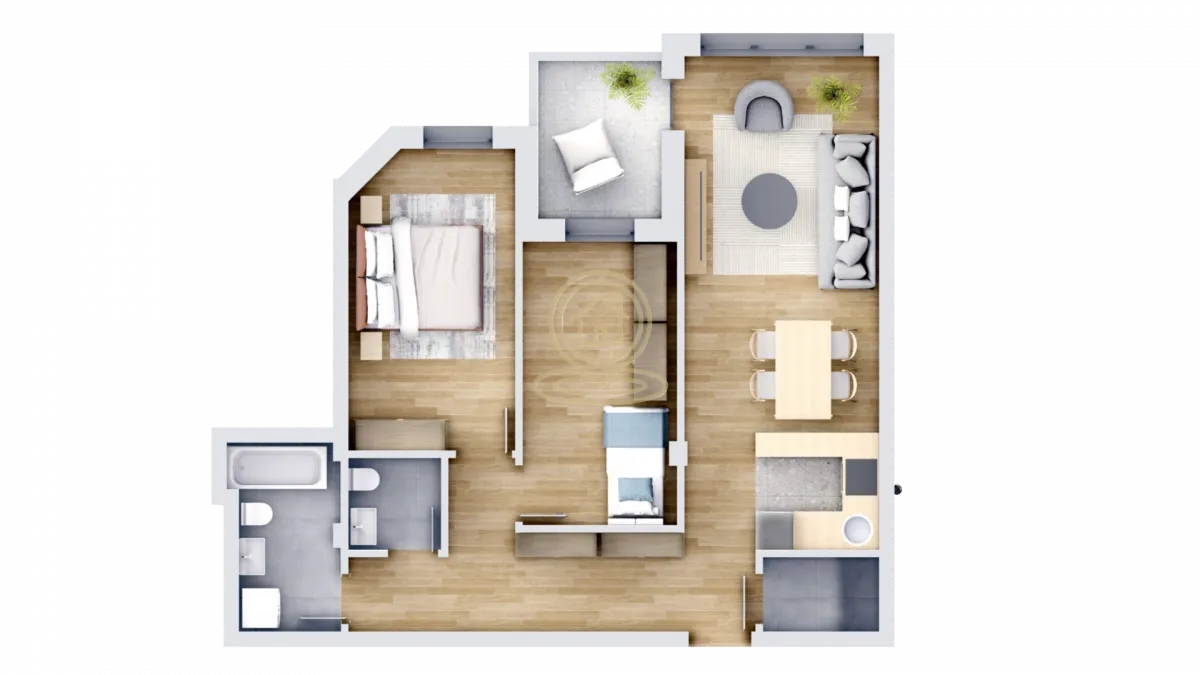 Prodaja, trosoban stan, 72m², Centar, Novi Sad