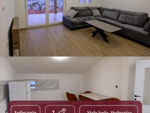 Rent, three bedroom apartment, 125m², Momišići, Podgorica - image 1