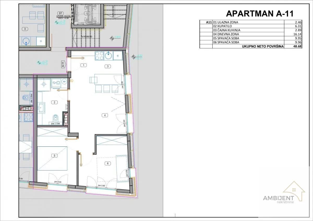 Prodaja, dvosoban stan, 48m², Kopaonik, Srbija