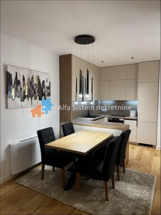 Rent, two bedroom apartment, 56m², Banovo Brdo, Beograd