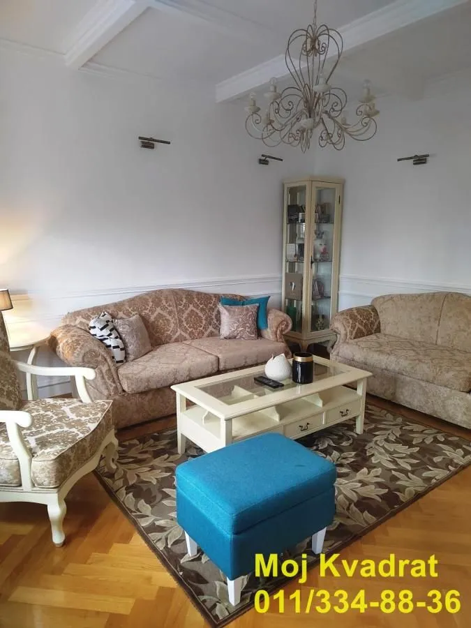 Izdavanje, dvosoban stan, 62m², Vračar Sve Podlokacije, Beograd