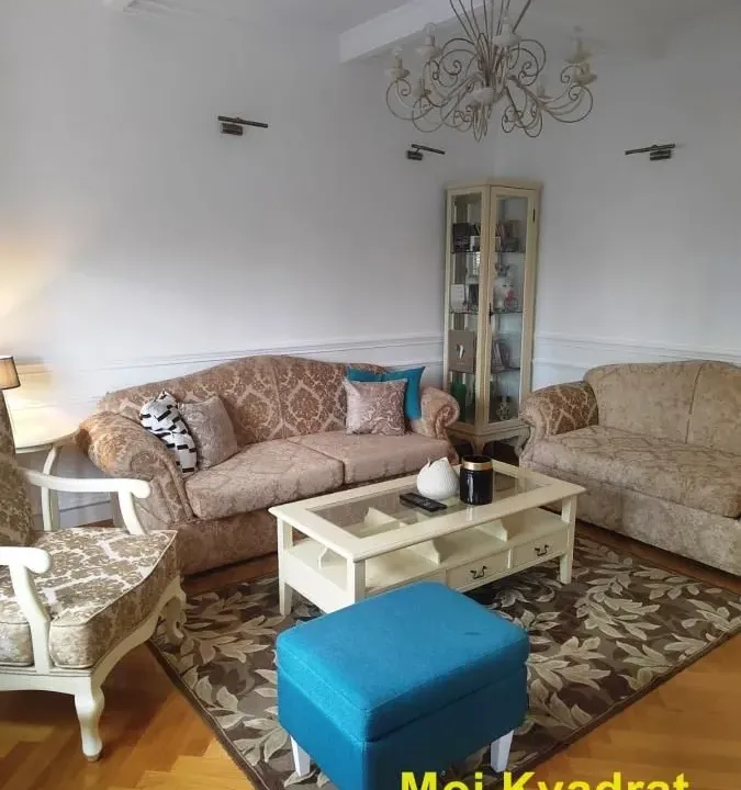 Izdavanje, dvosoban stan, 62m², Vračar Sve Podlokacije, Beograd