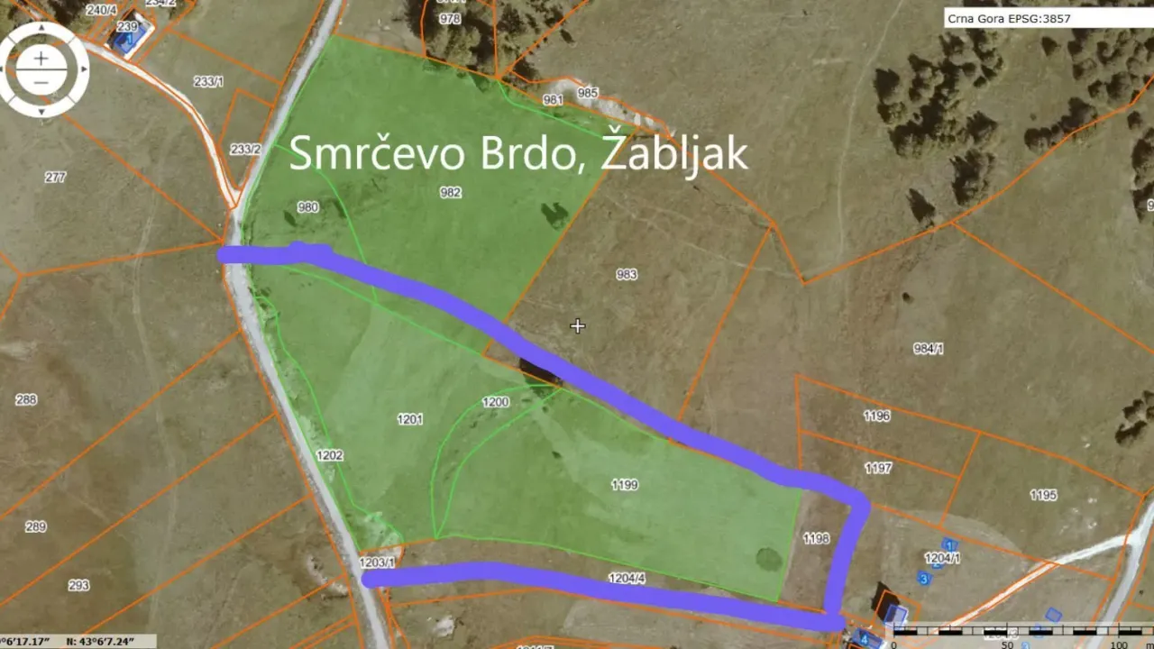 Sale, land lot, 17000m², Žabljak, Crna Gora