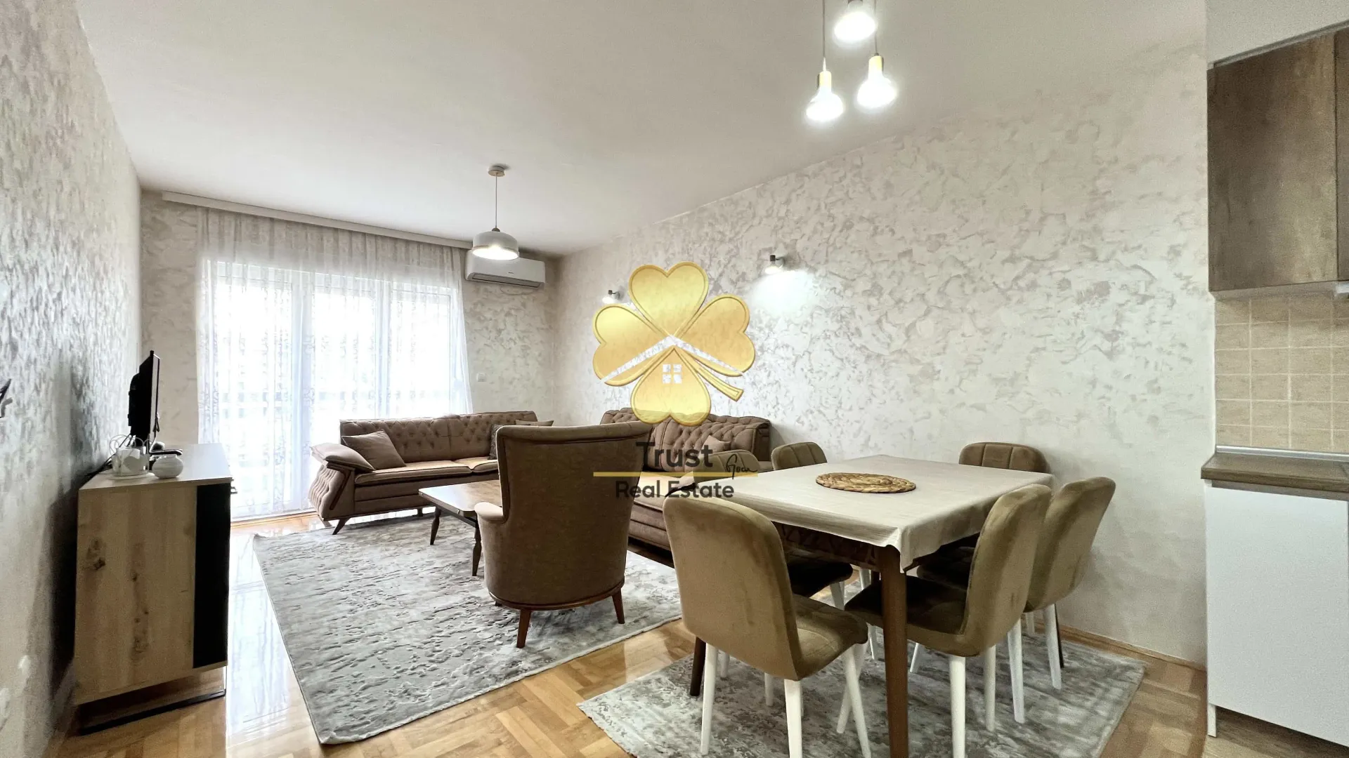 Rent, two bedroom apartment, 65m², Stari Aerodrom, Podgorica