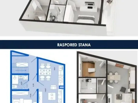 Prodaja, jednosoban stan, 61m², Tivat, Crna Gora - image 11