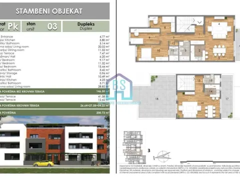 Prodaja, četvorosoban stan, 148m², Telep, Novi Sad Sve Podlokacije - image 1