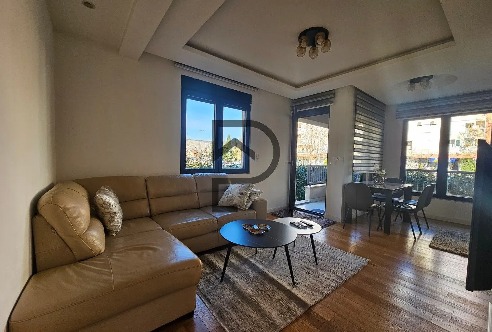 Rent, one bedroom apartment, 45m², Blok 6, Podgorica