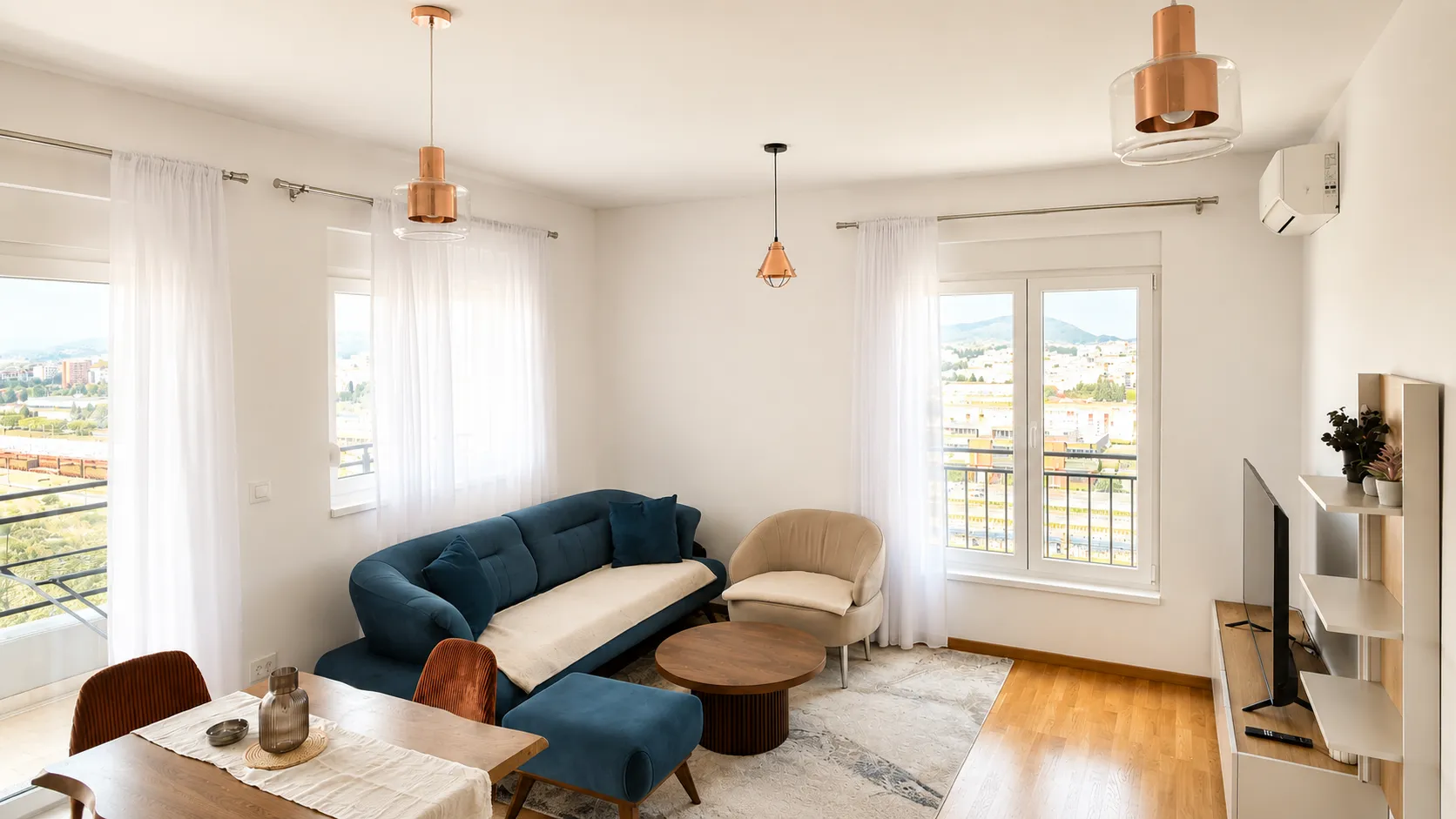 Rent, two bedroom apartment, 65m², Stari Aerodrom, Podgorica