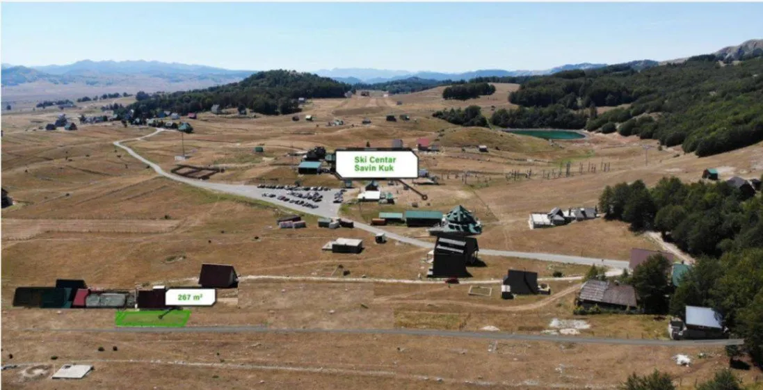 Prodaja, plac, 267m², Motički gaj, Žabljak