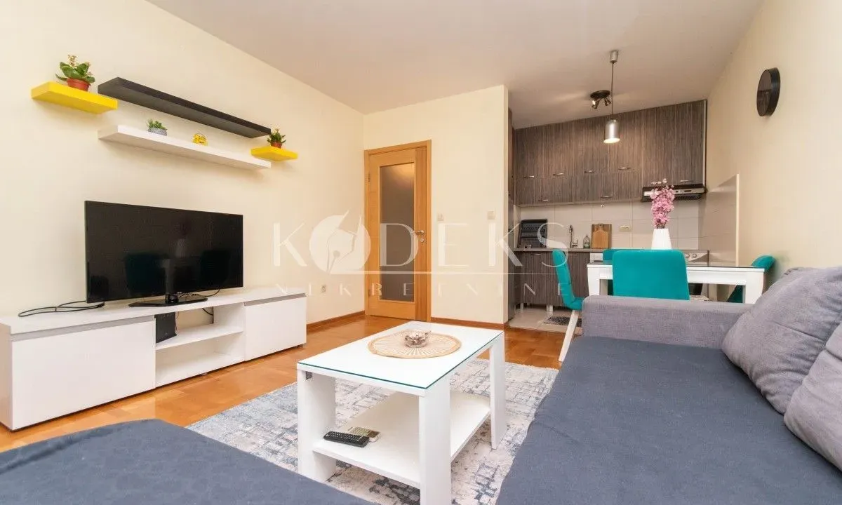 Izdavanje, jednosoban stan, 43m², Stari Aerodrom, Podgorica