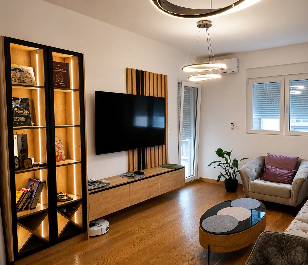 Rent, one bedroom apartment, 45m², New City, Podgorica