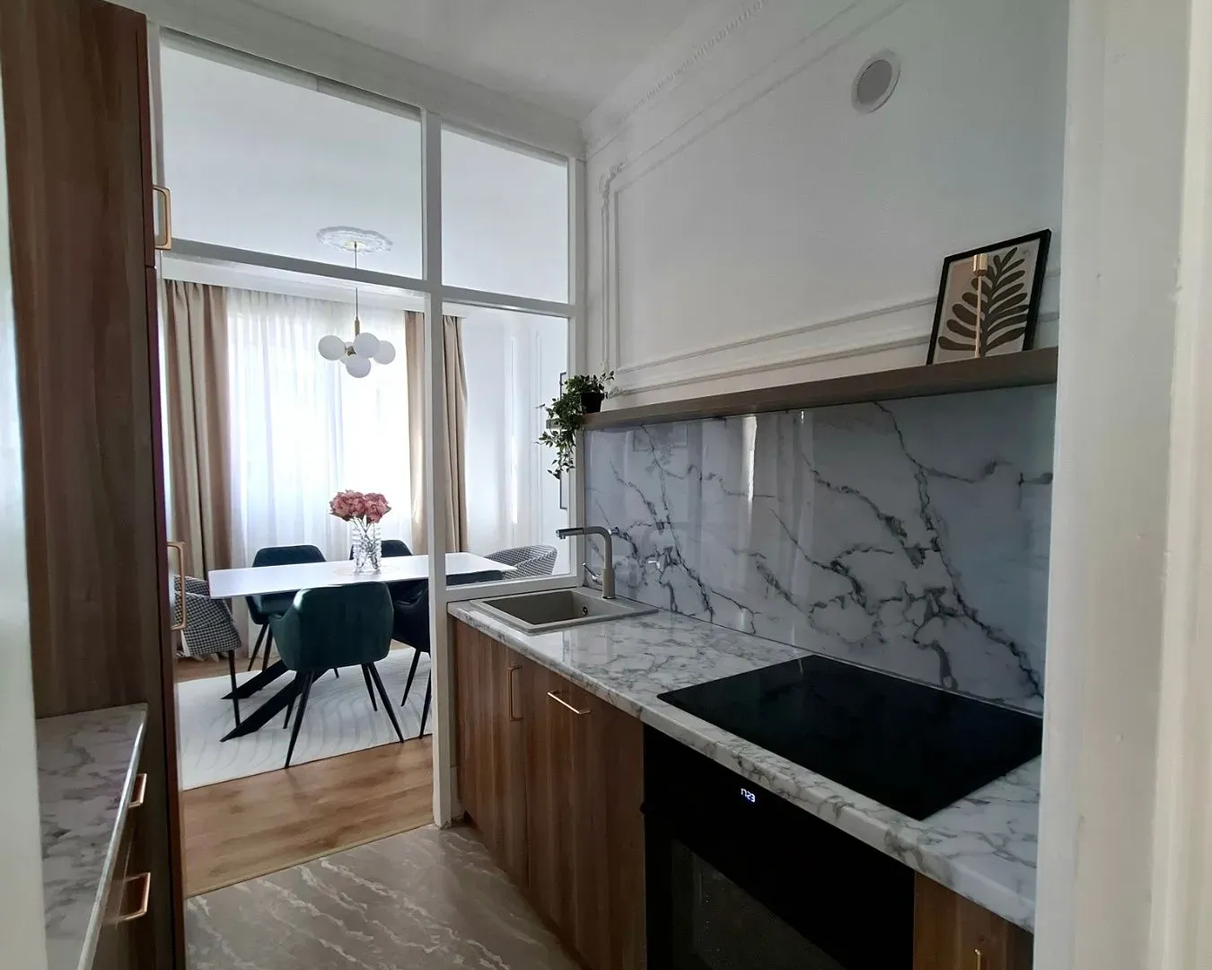 Rent, one bedroom apartment, 52m², Momišići, Podgorica