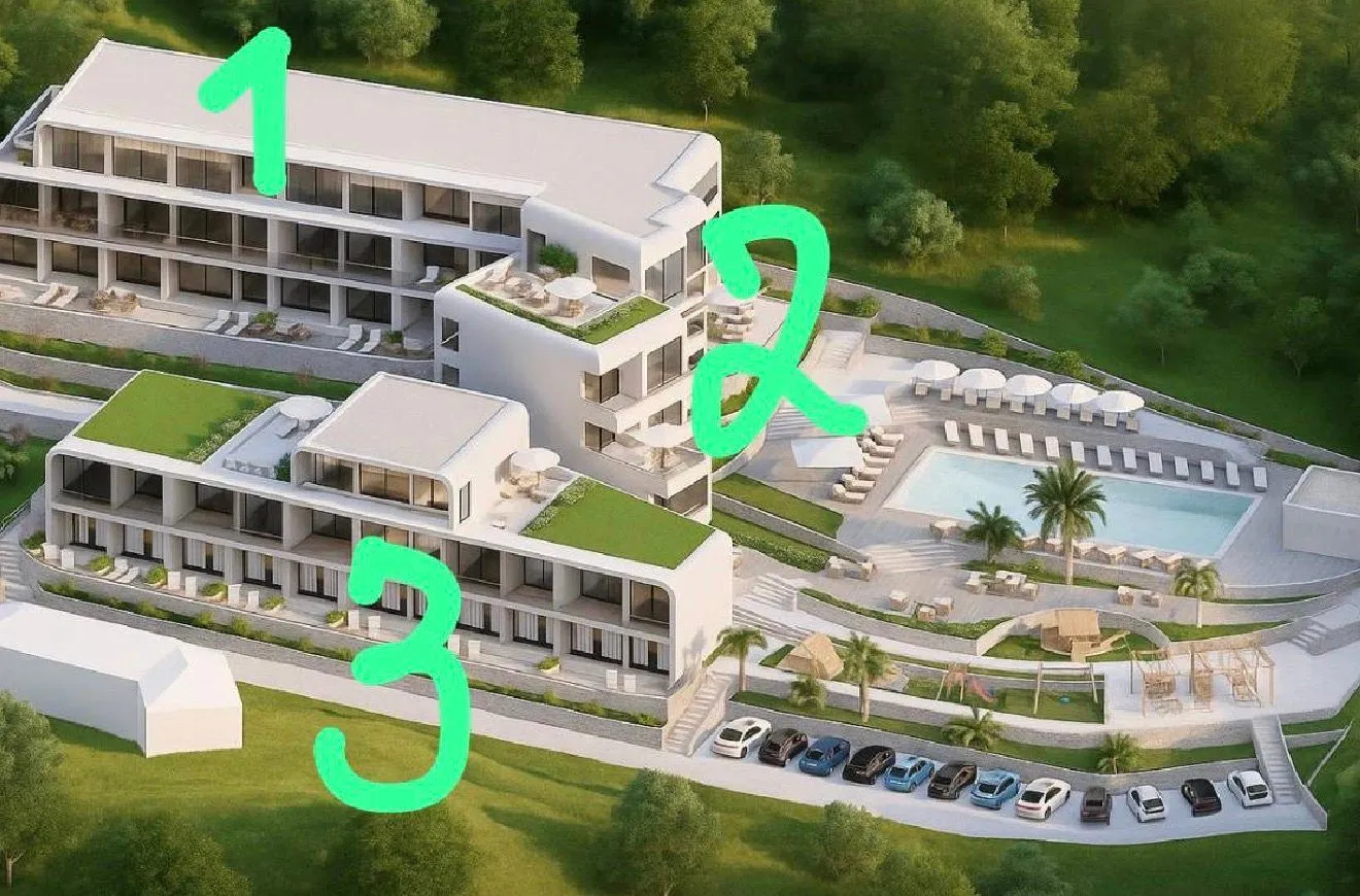 Prodaja, jednosoban stan, 68m², Bonići, Tivat