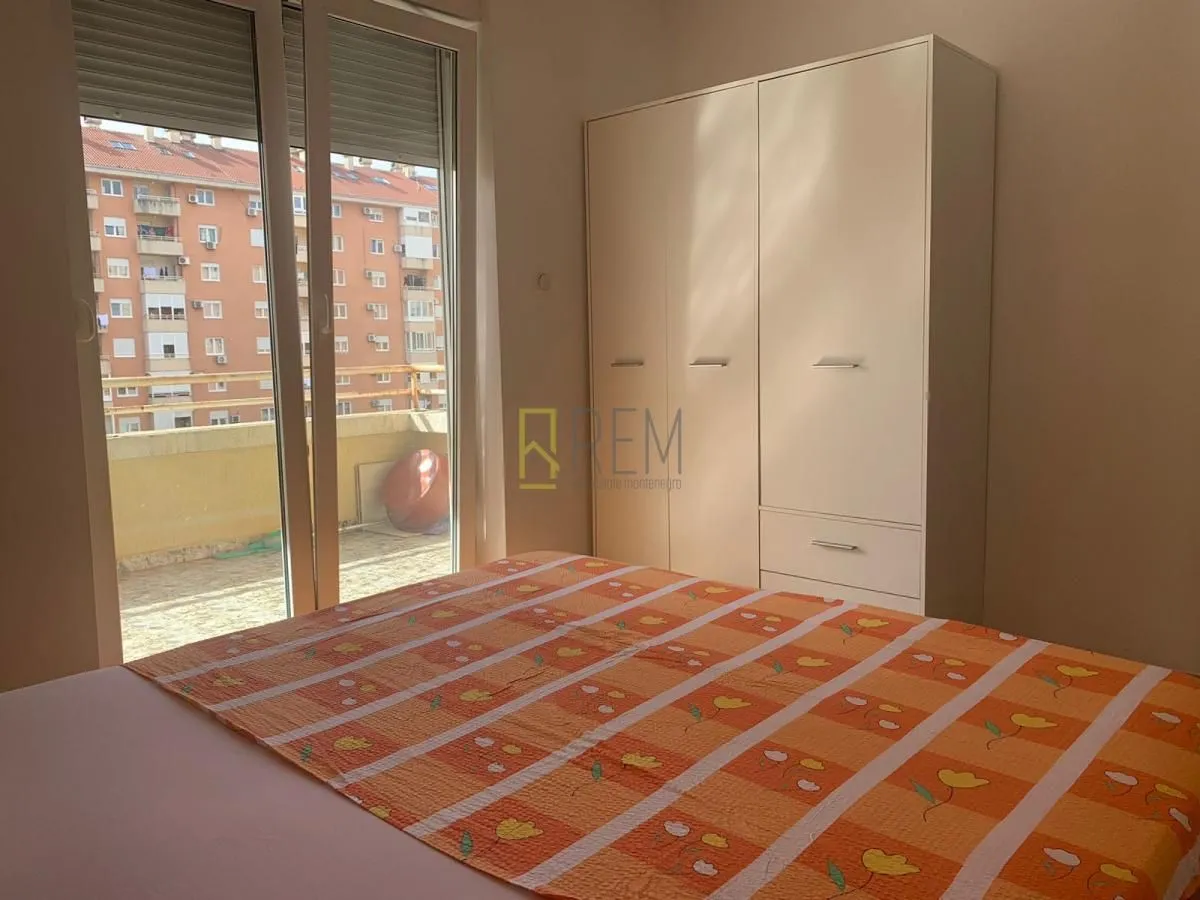 Rent, one bedroom apartment, 45m², Stari Aerodrom, Podgorica