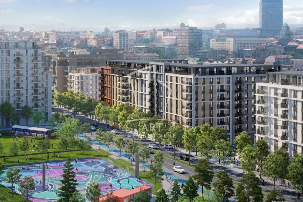 Sale, three bedroom apartment, 85m², Beograd Na Vodi, Beograd