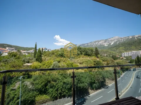 Pogled sa terase na okolno zelenilo, put i brda. - image 2