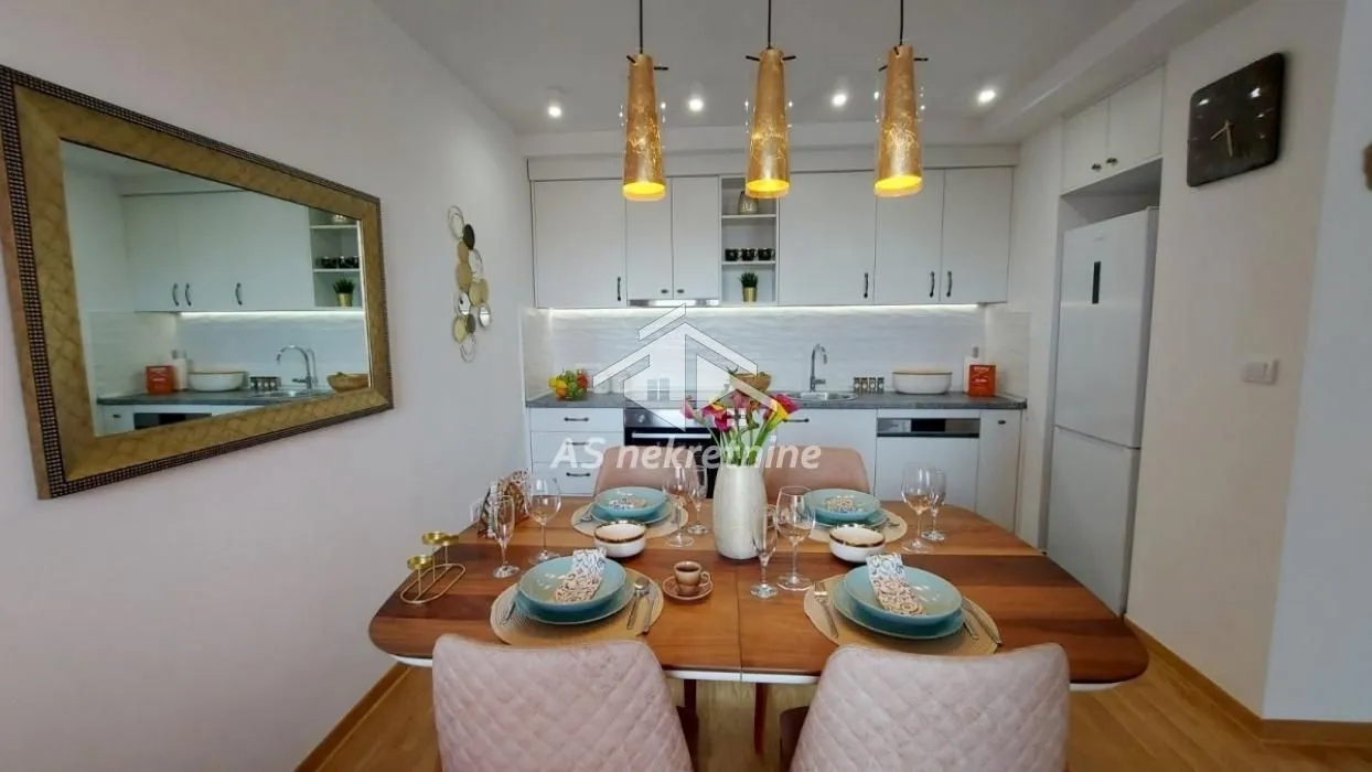 Izdavanje, dvosoban stan, 55m², Novi Beograd Blok 1 Fontana, Novi Beograd Sve Podlokacije