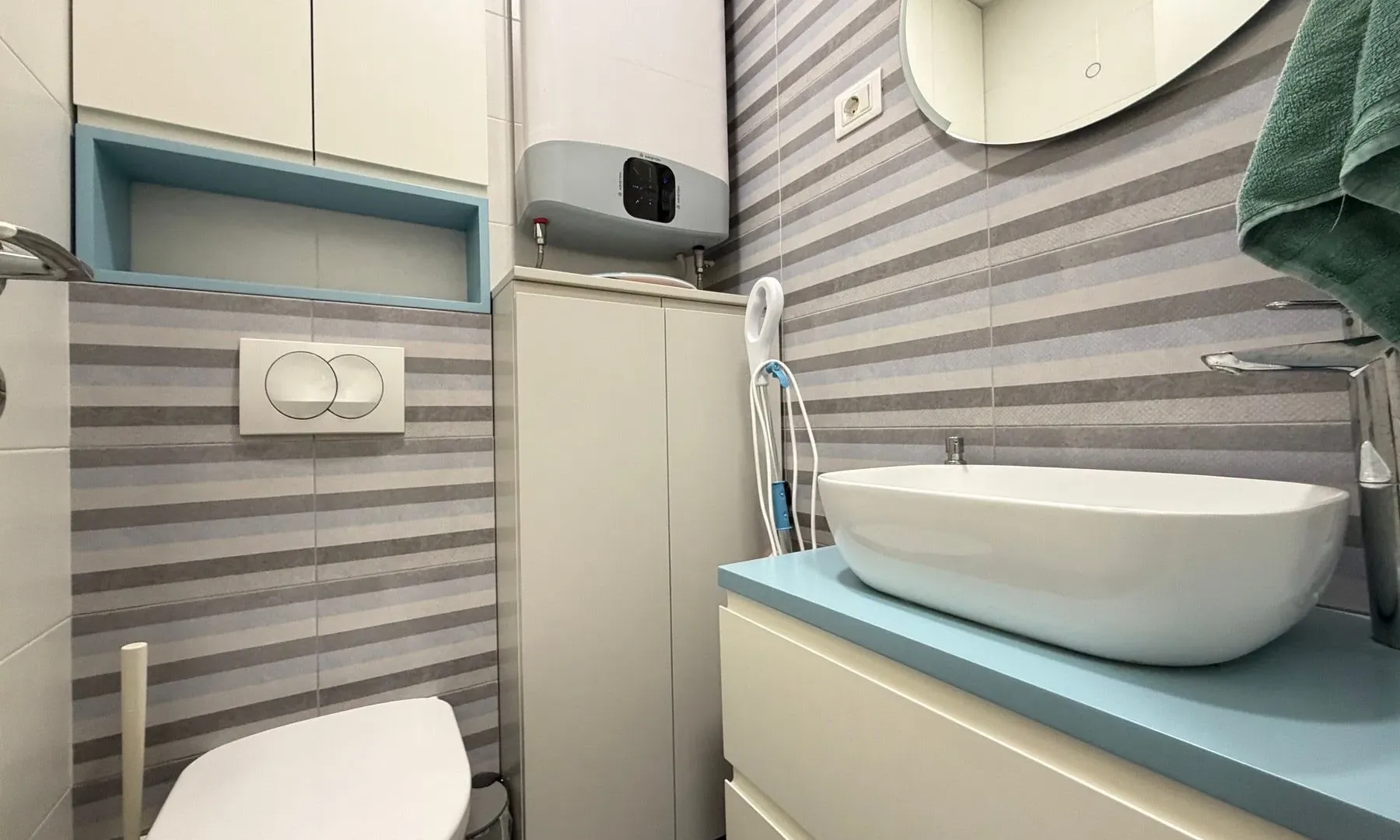 Sale, two bedroom apartment, 64m², City Kej, Podgorica