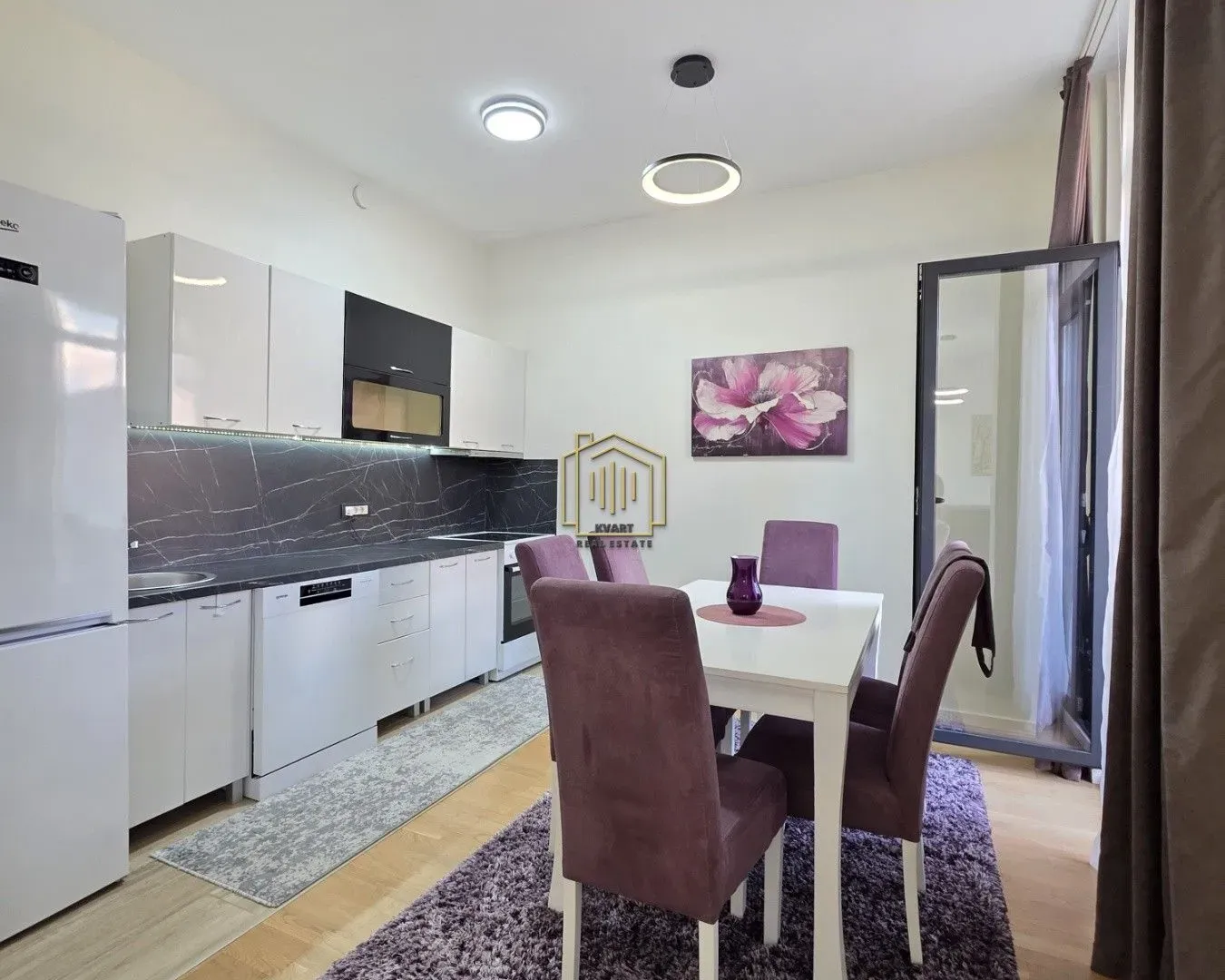Rent, two bedroom apartment, 68m², Blok 9, Podgorica