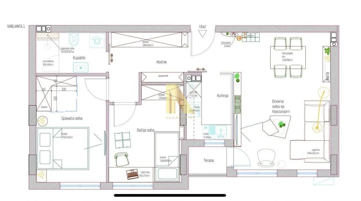 Prodaja, trosoban stan, 63m², Adamovićevo Naselje, Novi Sad Sve Podlokacije