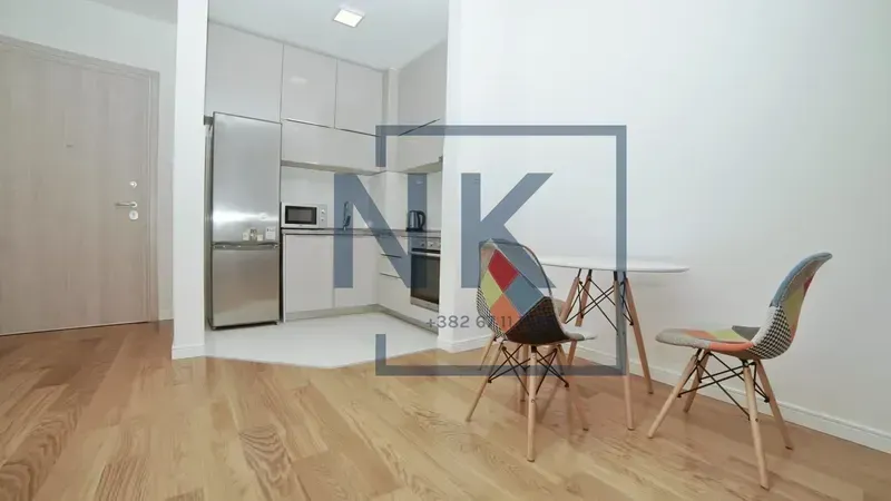 Rent, one bedroom apartment, 40m², Central Point, Podgorica