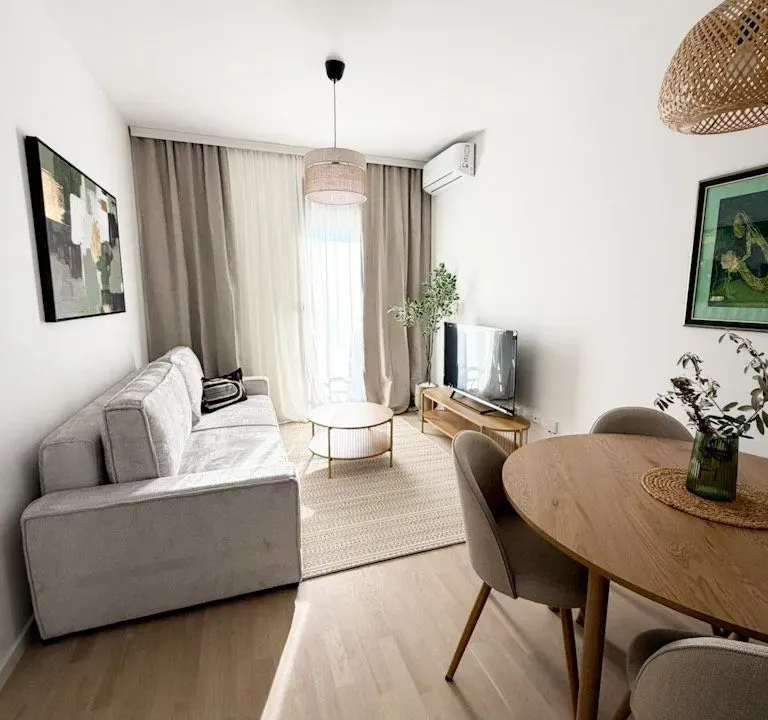 Rent, one bedroom apartment, 44m², Tološi, Podgorica