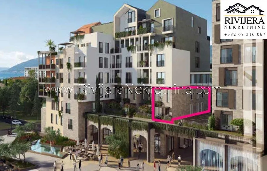 Prodaja, dvosoban stan, 19129m², Porto Montenegro, Tivat