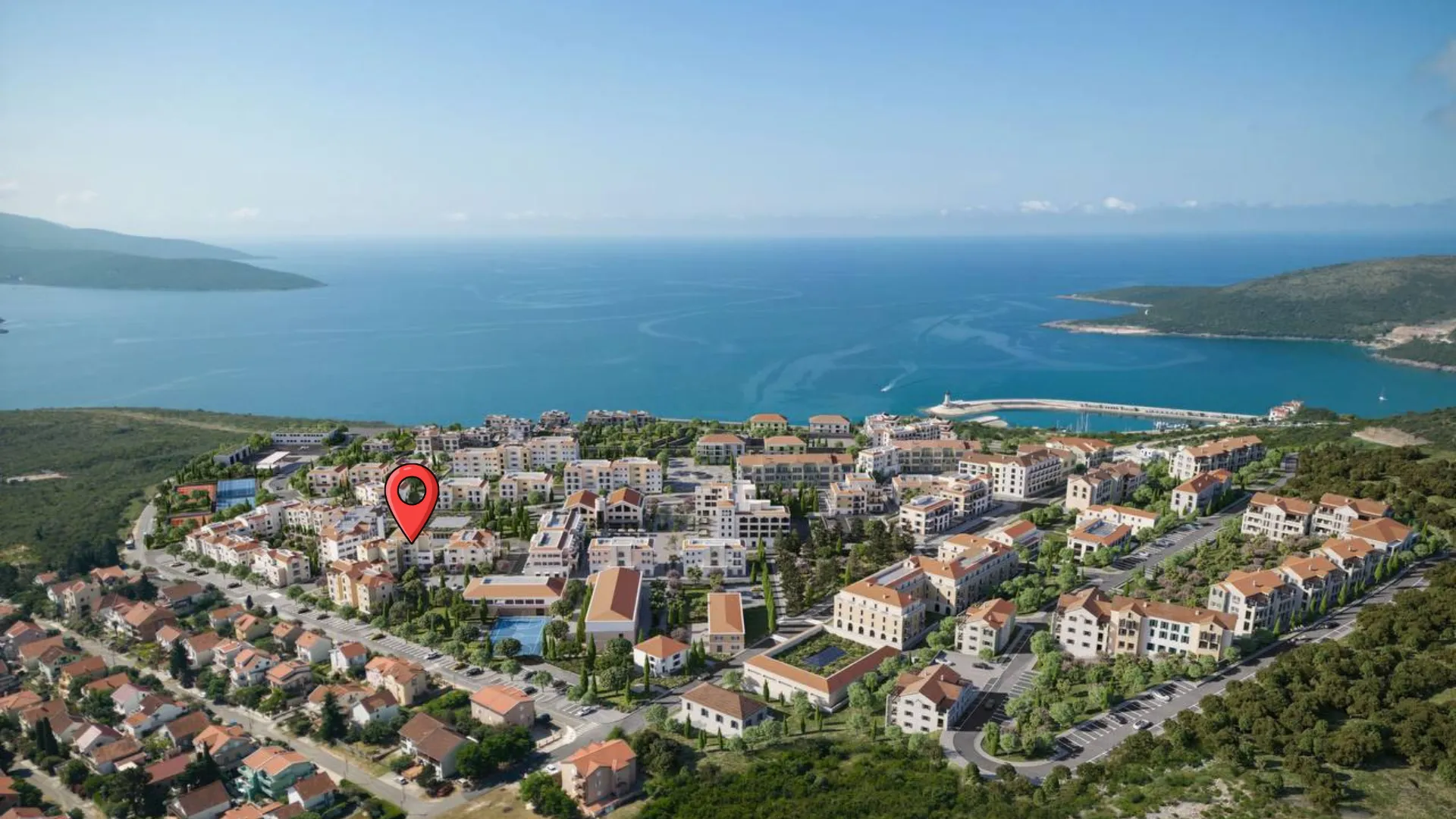 Prodaja, dvosoban stan, 78m², Luštica, Herceg Novi