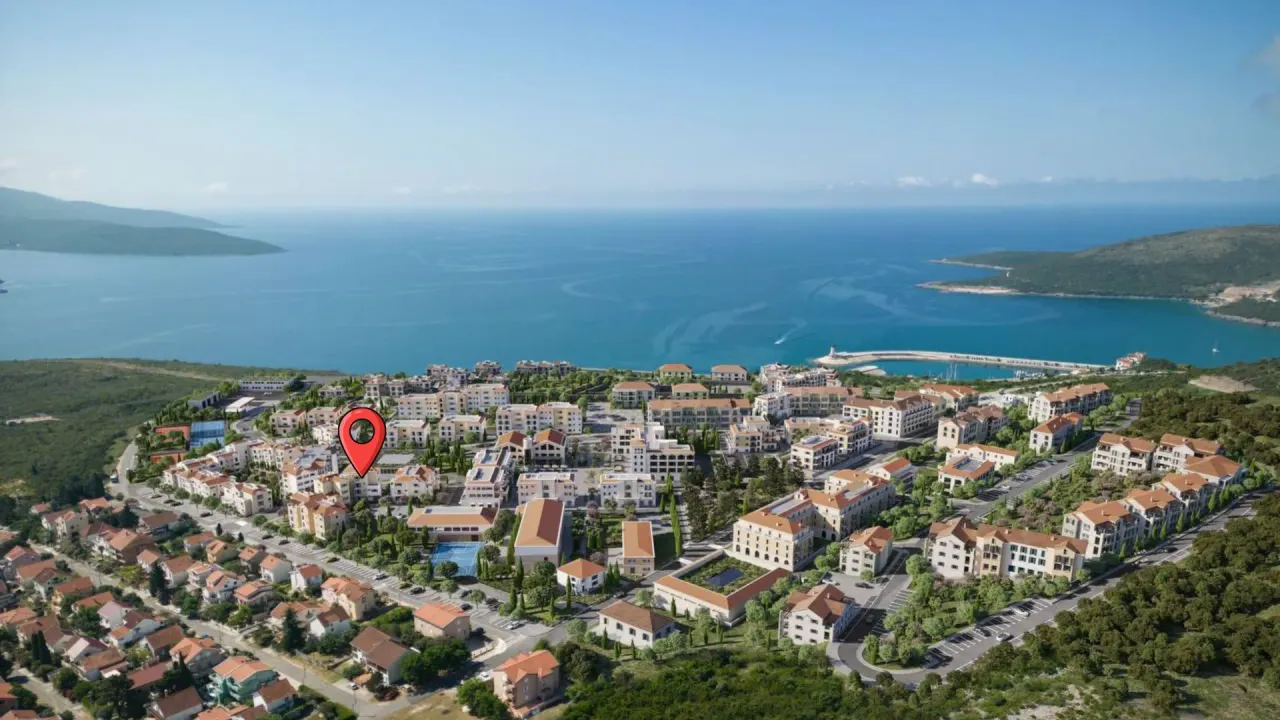 Sale, two bedroom apartment, 78m², Luštica, Herceg Novi