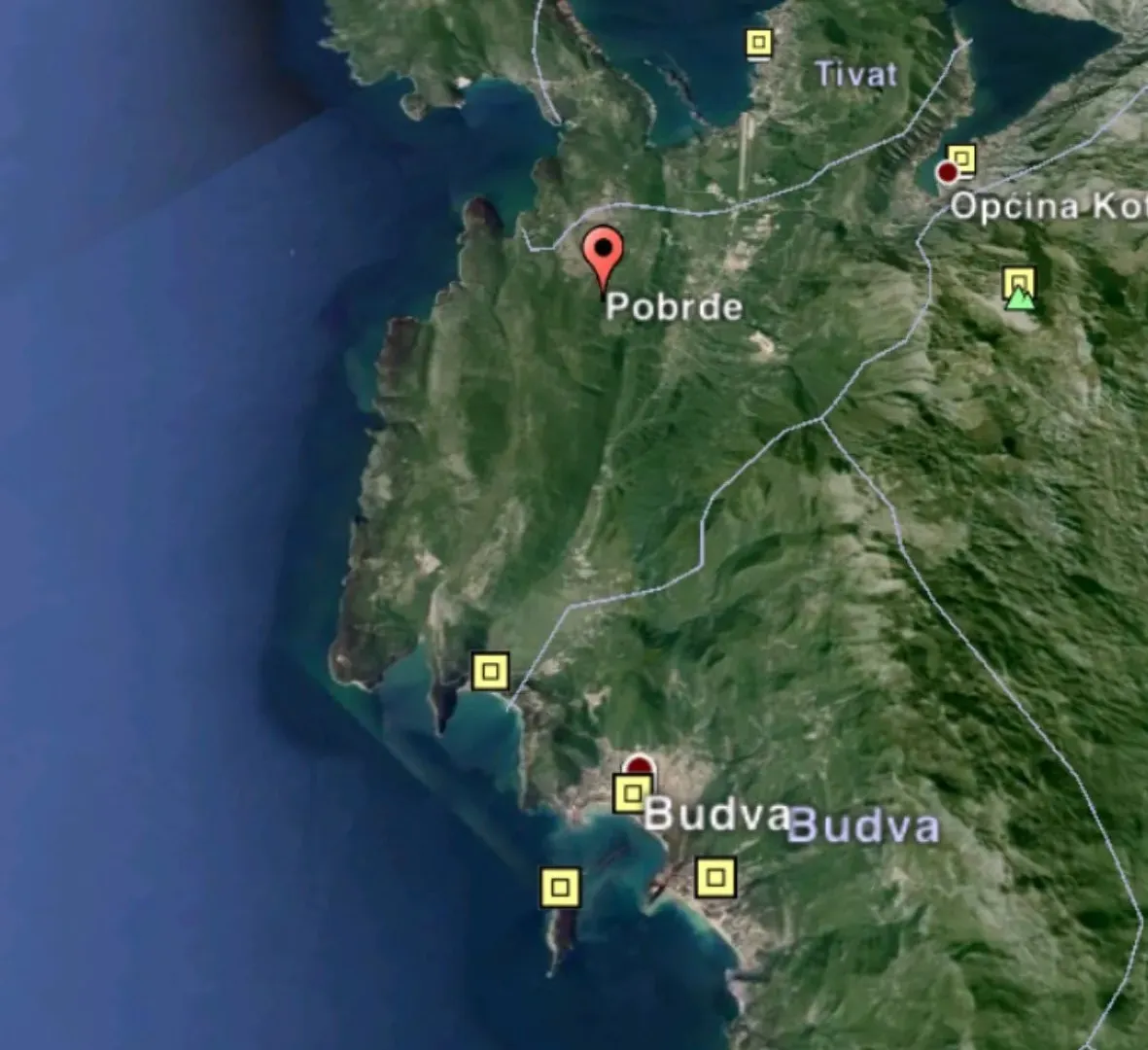 Prodaja, plac, 580m², Kotor, Crna Gora