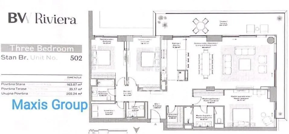 Prodaja, dvosoban stan, 202m², Savski Venac, Beograd
