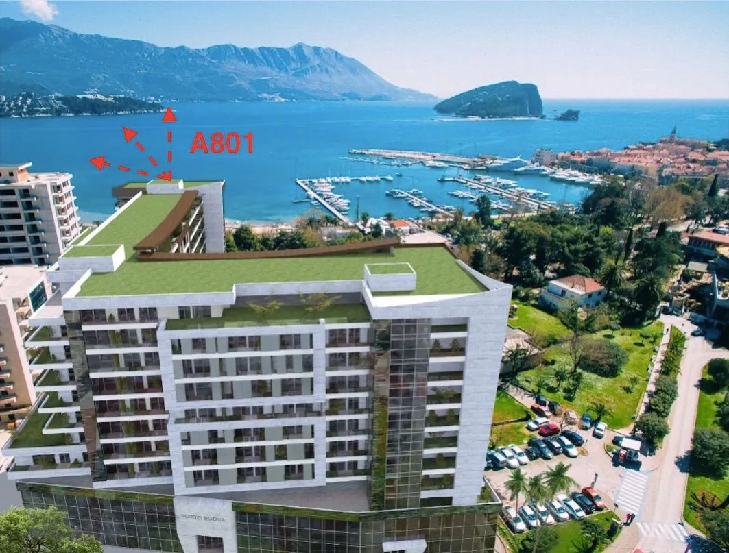 Sale, three bedroom apartment, 157m², Budva, Crna Gora