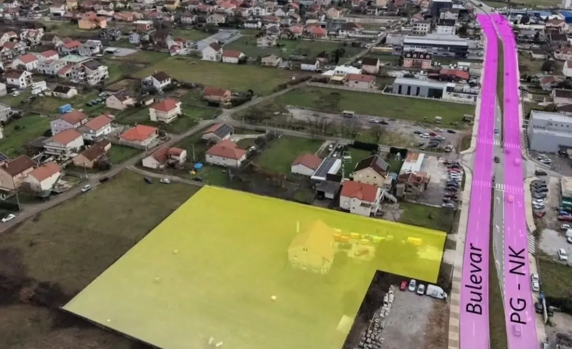 Sale, land lot, 5789m², Gornja Gorica, Podgorica