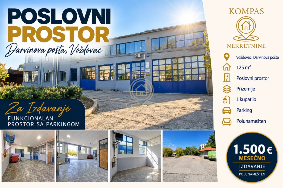 Rent, office space, 125m², Voždovac Sve Podlokacije, Beograd