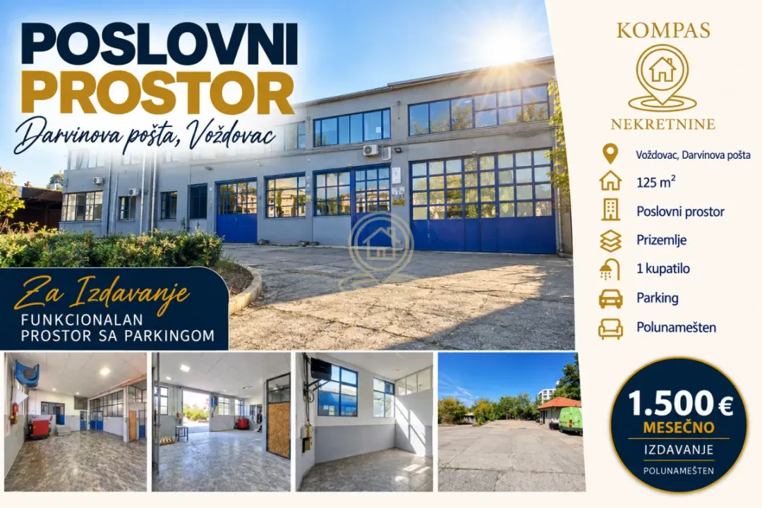 Rent, office space, 125m², Voždovac Sve Podlokacije, Beograd