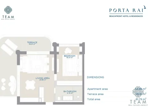 Sale, one bedroom apartment, 82m², Velika Plaža, Ulcinj - image 15