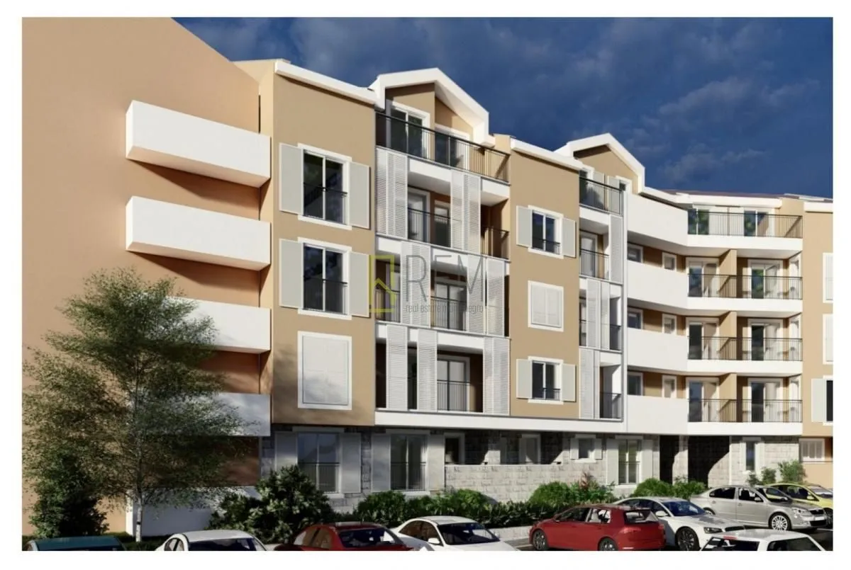 Sale, two bedroom apartment, 53m², Budva, Crna Gora